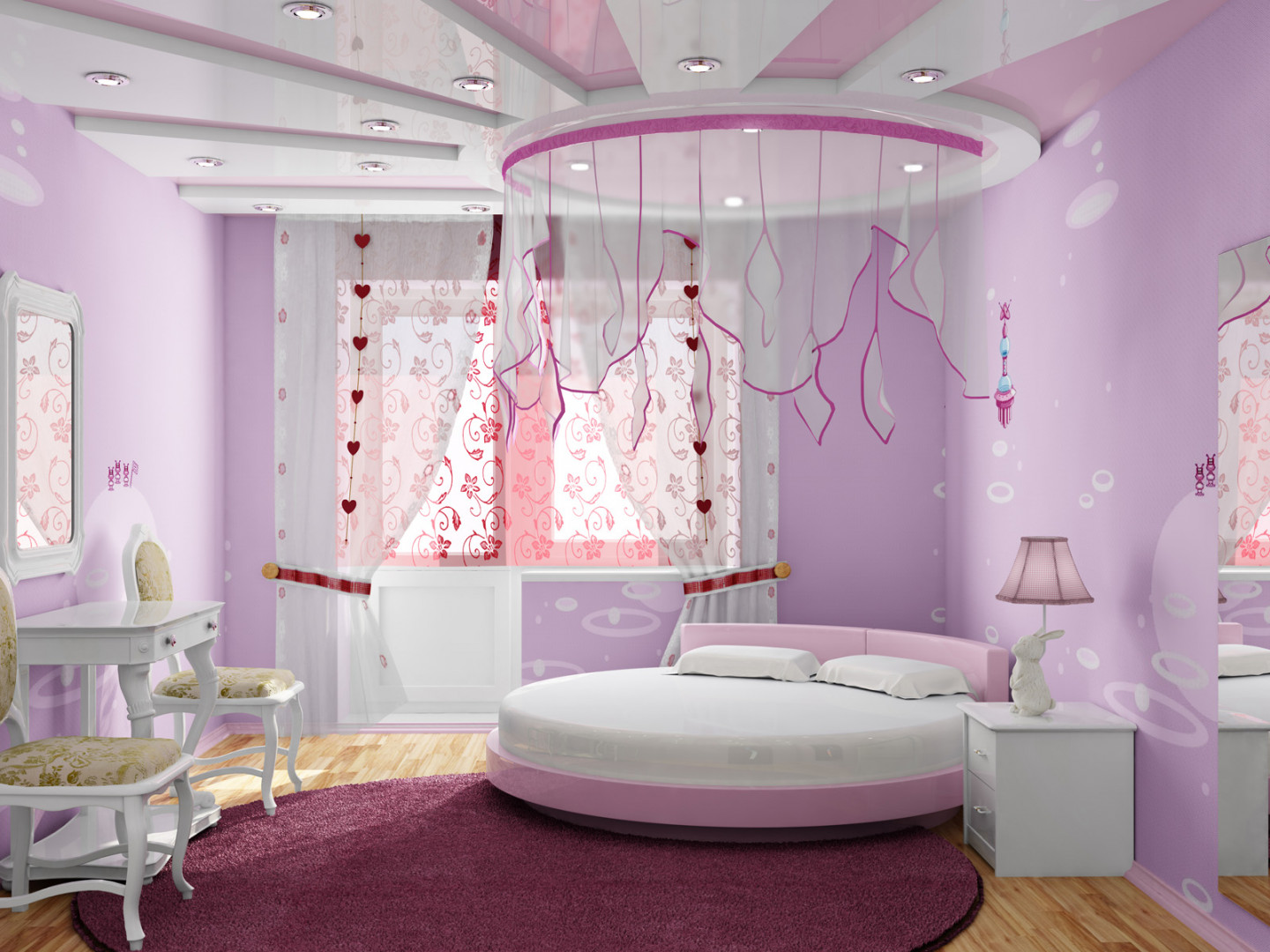 Дизайн-проект комнаты для двух сестер – основные нюансы