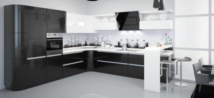 Чорно-біла кухня: особливості дизайну