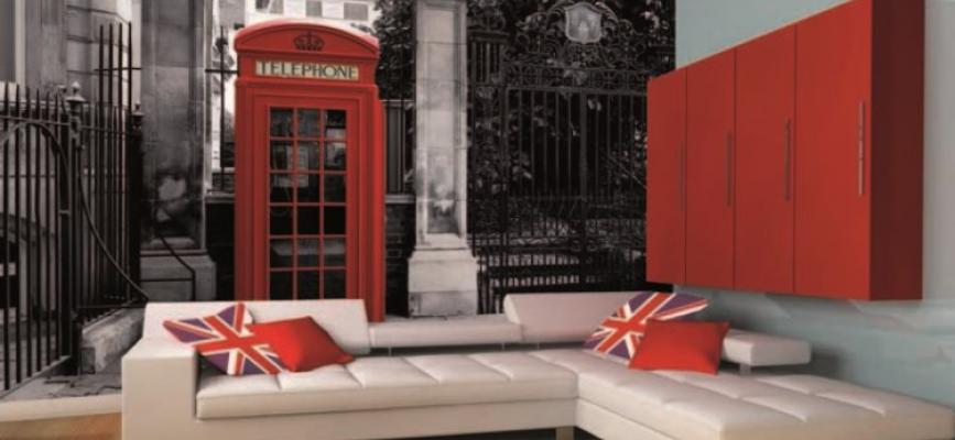 Design de Pièce de Style Londonien