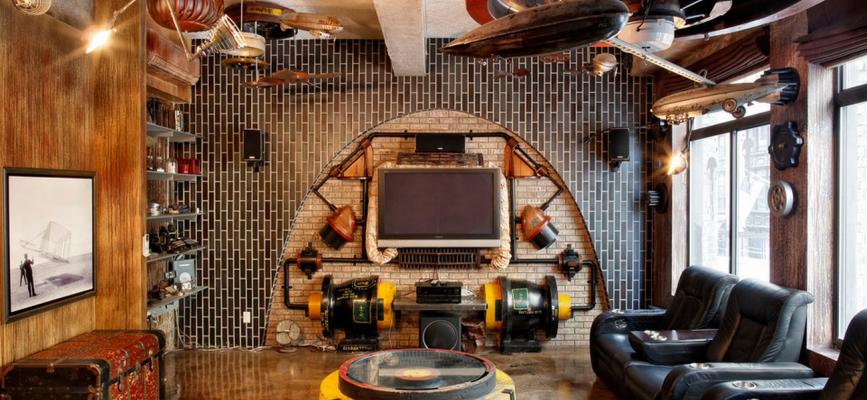 Le rétro-futurisme dans la décoration d'intérieur