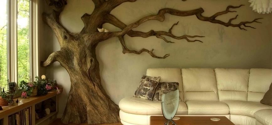 Цветовые сочетания с деревом в интерьере