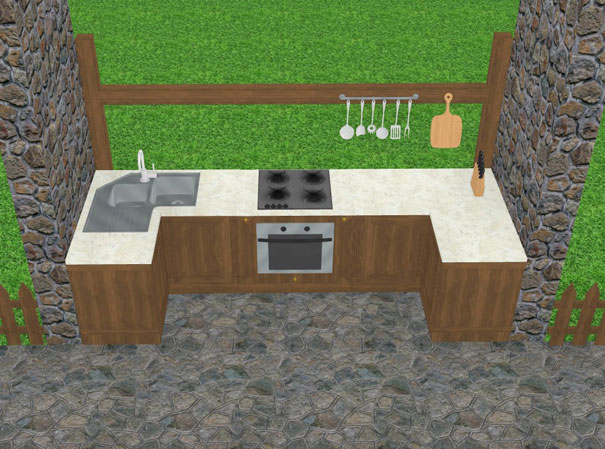 outdoor kitchen design planner