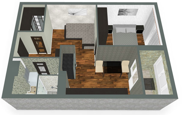 3d room arranging online free