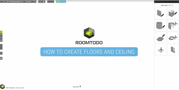 How to create floors and ceiling